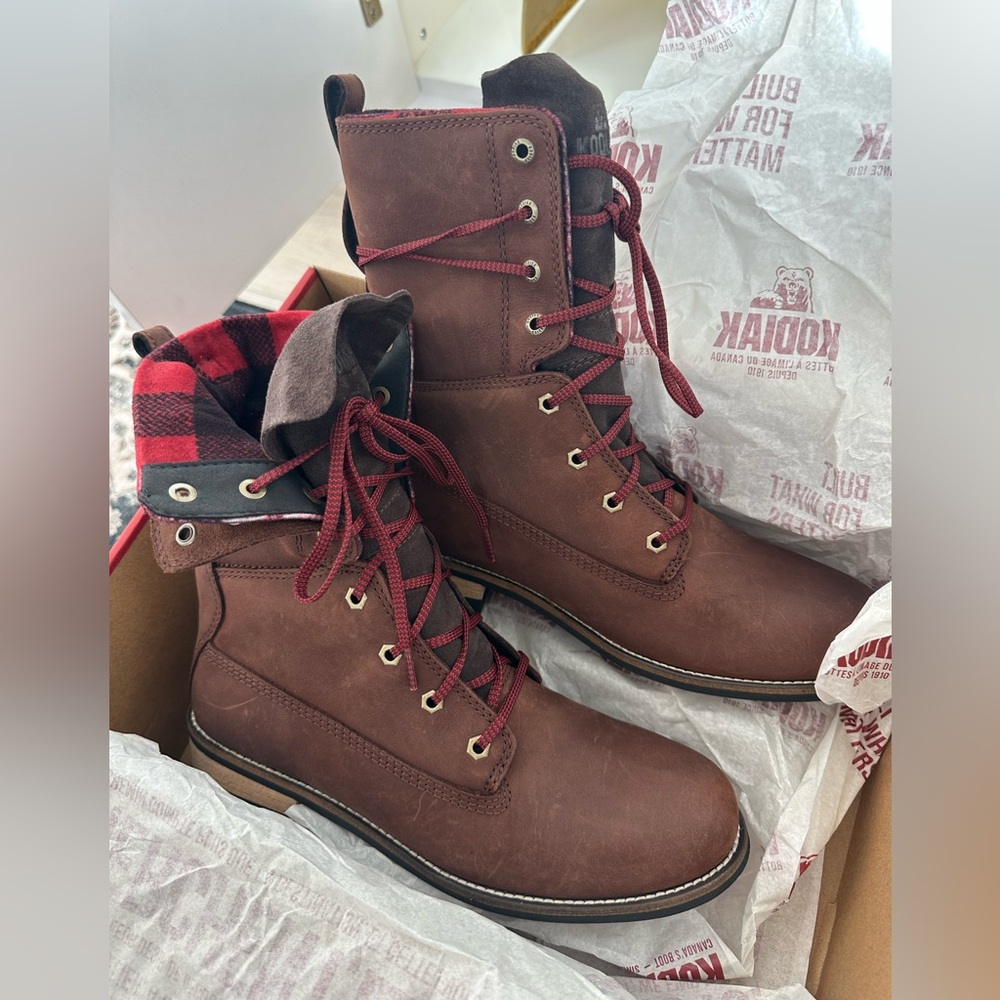 Kodiak Brown winter Boots waterproof new